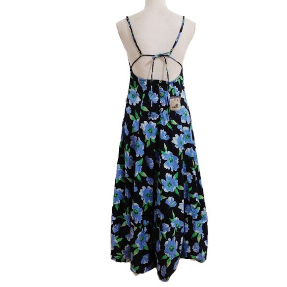 NWT: Free People Finer Things Floral Bloom Cotton A-Line Dress - Picture 4 of 11